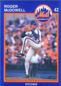 1988 Kahn's New York Mets SGA #NNO Roger McDowell Front