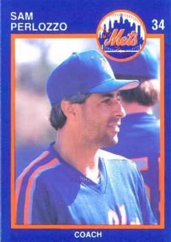 1988 Kahn's New York Mets SGA #NNO Sam Perlozzo Front