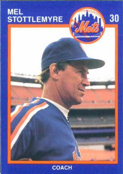 1988 Kahn's New York Mets SGA #NNO Mel Stottlemyre Front