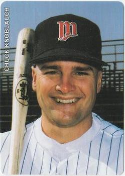 1992 Mother's Cookies Chuck Knoblauch #1 Chuck Knoblauch Front