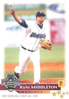 2003 Grandstand California-Carolina League All Stars #NNO Kyle Middleton Front