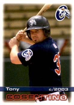 2003 Grandstand Chillicothe Paints #37 Tony Cosentino Front