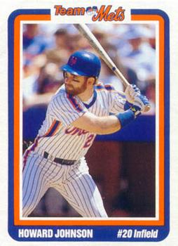 1991 New York Mets Team Mets Club #NNO Howard Johnson Front