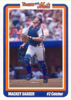 1991 New York Mets Team Mets Club #NNO Mackey Sasser Front