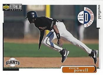 1998 Collector's Choice #233 Dante Powell Front