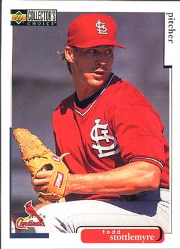 1998 Collector's Choice #471 Todd Stottlemyre Front