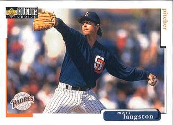 1998 Collector's Choice #478 Mark Langston Front