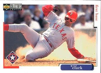 1998 Collector's Choice #515 Will Clark Front