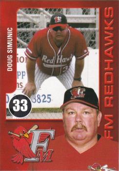 2003 Fargo-Moorhead RedHawks #NNO Doug Simunic Front