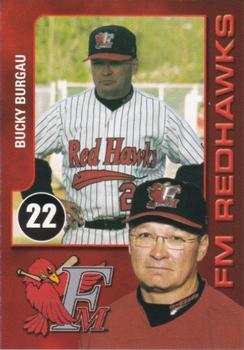 2003 Fargo-Moorhead RedHawks #NNO Bucky Burgau Front