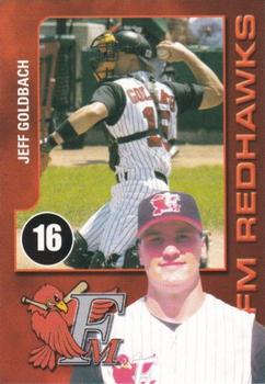 2003 Fargo-Moorhead RedHawks #NNO Jeff Goldbach Front