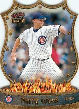 1998 Pacific Revolution - Major League Icons #7 Kerry Wood Front