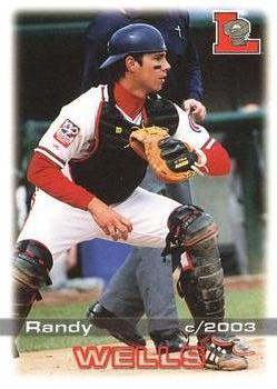 2003 Grandstand Lansing Lugnuts #NNO Randy Wells Front
