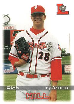 2003 Grandstand Lansing Lugnuts #NNO Rich Hill Front