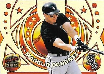 1998 Pacific Revolution - Rookies and Hardball Heroes #5 Magglio Ordonez Front