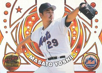 1998 Pacific Revolution - Rookies and Hardball Heroes #12 Masato Yoshii Front