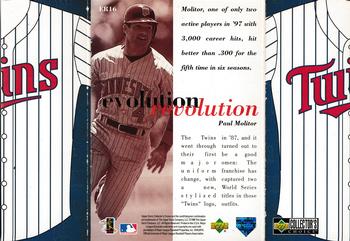 1998 Collector's Choice - Evolution Revolution #ER16 Paul Molitor Back