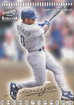 1998 Pacific Revolution - Showstoppers #31 Gary Sheffield Front