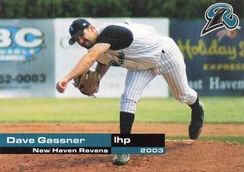 2003 Grandstand New Haven Ravens #NNO Dave Gassner Front