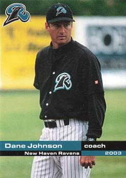 2003 Grandstand New Haven Ravens #NNO Dane Johnson Front