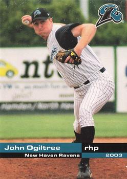 2003 Grandstand New Haven Ravens #NNO John Ogiltree Front