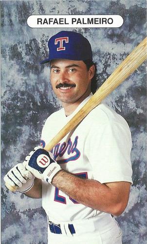 1992 Texas Rangers Photocards #15 Rafael Palmeiro Front