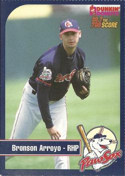 2003 Dunkin' Donuts Pawtucket Red Sox #NNO Bronson Arroyo Front