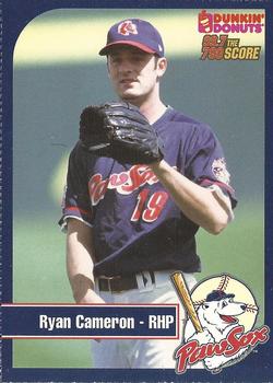 2003 Dunkin' Donuts Pawtucket Red Sox #NNO Ryan Cameron Front