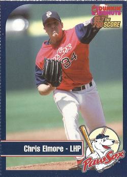 2003 Dunkin' Donuts Pawtucket Red Sox #NNO Chris Elmore Front