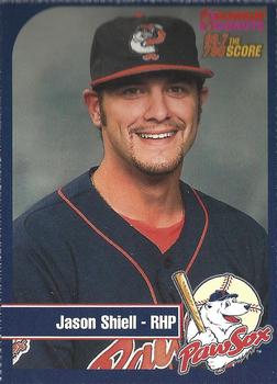 2003 Dunkin' Donuts Pawtucket Red Sox #NNO Jason Shiell Front