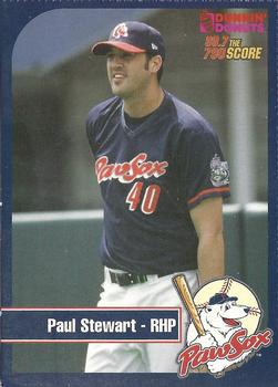 2003 Dunkin' Donuts Pawtucket Red Sox #NNO Paul Stewart Front