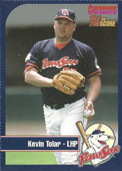 2003 Dunkin' Donuts Pawtucket Red Sox #NNO Kevin Tolar Front