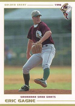 2003 Grandstand Savannah Sand Gnats Golden Greats #NNO Eric Gagne Front