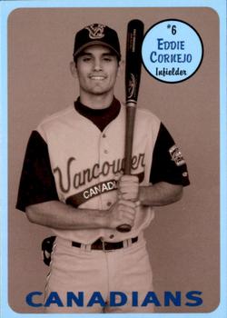2003 Vancouver Canadians #NNO Eddie Cornejo Front