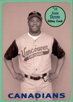2003 Vancouver Canadians #NNO Juan Dilone Front