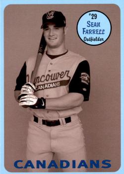 2003 Vancouver Canadians #NNO Sean Farrell Front