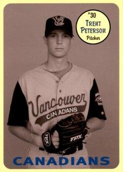 2003 Vancouver Canadians #NNO Trent Peterson Front