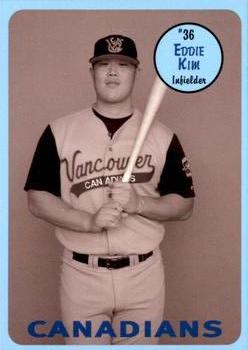 2003 Vancouver Canadians #NNO Eddie Kim Front