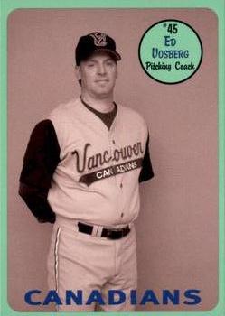 2003 Vancouver Canadians #NNO Ed Vosberg Front