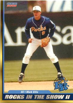 2003 Choice Wilmington Blue Rocks In The Show II #08 Mark Ellis Front