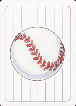 2006 Hero Decks New York Yankees Baseball Heroes Playing Cards (3rd Edition) #8♣ Joe DiMaggio Back