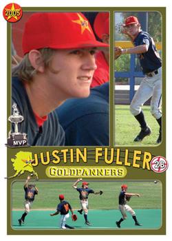 2005 Alaska Goldpanners #3 Justin Fuller / Emmitt Wilson / Bobby Doerr / H.A. 