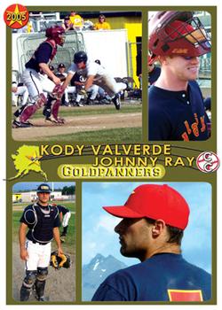 2005 Alaska Goldpanners #21 Kody Valverde / Johnny Ray / Bob Boone Front