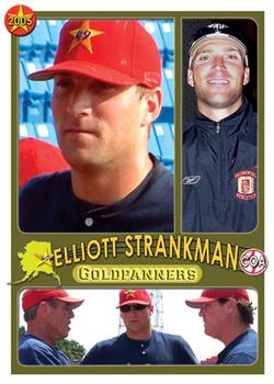 2005 Alaska Goldpanners #23 Elliott Strankman / Rick Monday / Graig Nettles Front