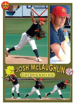 2005 Alaska Goldpanners #27 Josh McLaughlin Front