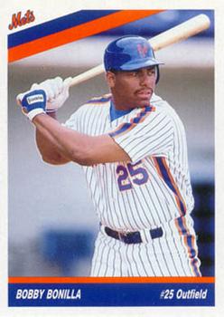 1992 New York Mets Team Mets Club #NNO Bobby Bonilla Front