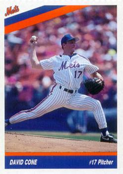 1992 New York Mets Team Mets Club #NNO David Cone Front