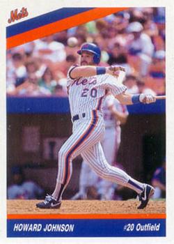 1992 New York Mets Team Mets Club #NNO Howard Johnson Front