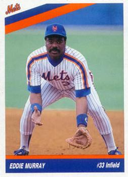 1992 New York Mets Team Mets Club #NNO Eddie Murray Front