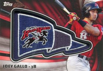 2015 Topps Pro Debut - Pennant Patches #PP-JG Joey Gallo Front